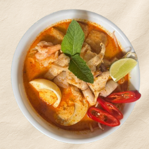 Curry Laksa Noodle Soup